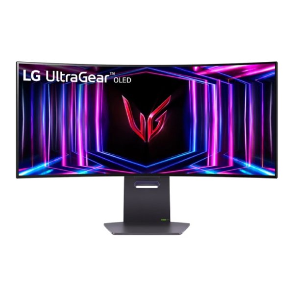 LCD LG 34" 34GS95QE-B UltraWide черный {OLED Curved 3440x1440 240Hz 2xHDMI DisplayPort} [34gs95qe-b.aruz]