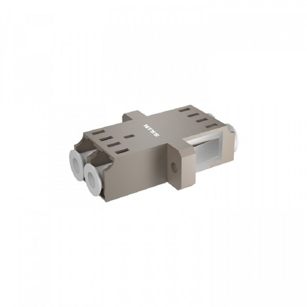 NTSS Адаптер оптический NTSS дуплекс LC mm (слоновая кость) NTSS.2LC/PC/MM-S