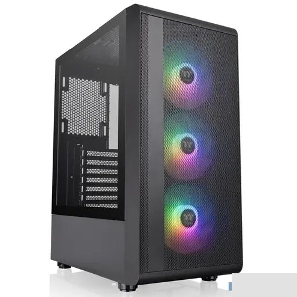 Компьютерный корпус Thermaltake S200 TG ARGB Black без Б/П