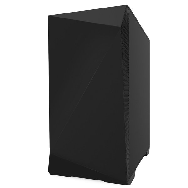 ZALMAN Z1 Iceberg Black, без БП, боковое окно (закаленное стекло), черный,  mATX