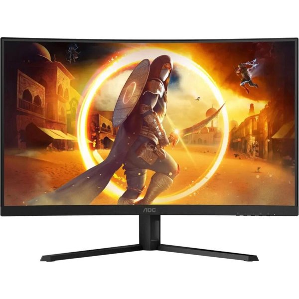 LCD AOC 31.5" CQ32G4VE Black {VA curved 2560x1440 180Hz 0.5ms 178/178 300cd 2xHDMI2.0 DisplayPort1.4)