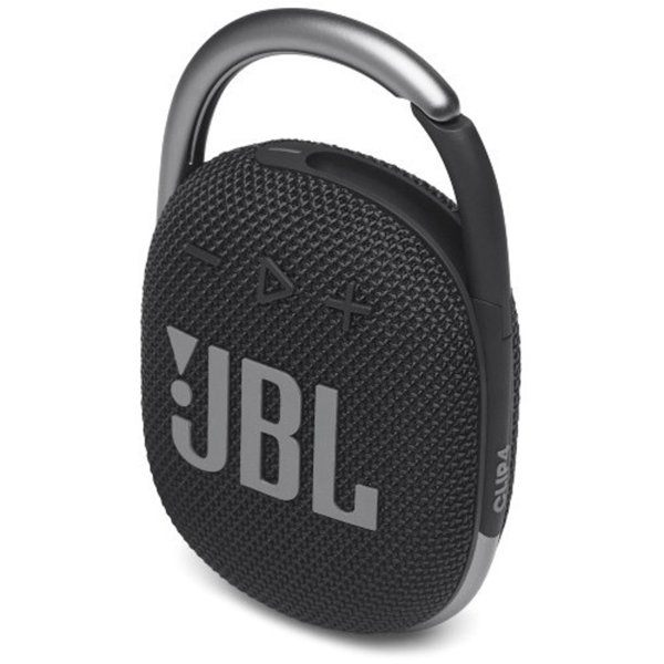 Колонка порт. JBL Clip 4 черный 5W 1.0 BT 15м 500mAh (JBLCLIP4BLK)