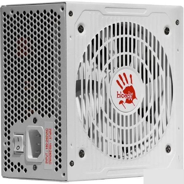 Bloody BD-PS750G-MW ATX 750W 80+ gold (20+4pin) APFC 120mm fan 6xSATA Cab Manag RTL