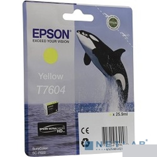 EPSON C13T76044010 SC-P600 Yellow (cons ink)