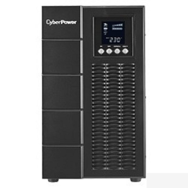 ИБП CyberPower OLS3000E {Online, Tower, 3000VA/2700W USB/RS-232/SNMPslot (4 C13, Terminal) NEW, 12В/9 Ач х 6}