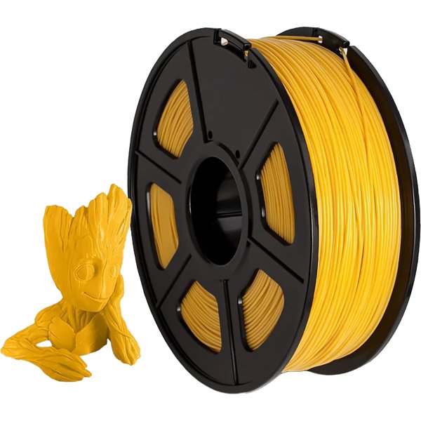 Филамент NVPRINT ABS Light Gold для 3D печати диаметр 1.75мм  длина 330 метров  масса 1 кг