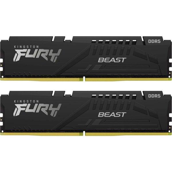 Kingston DDR5 DIMM 16GB 6000MT/s CL30 (Kit of 2) FURY Beast Black EXPO KF560C30BBEK2-16