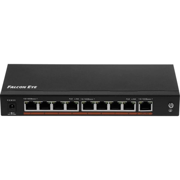 Коммутатор  Falcon Eye FE-108E-POE 9 портов 10/100 Мбит/с