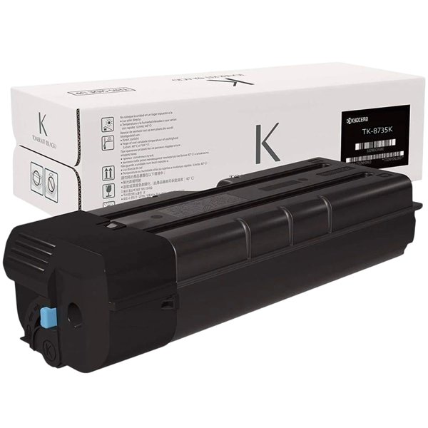 Тонер-картридж Kyocera TK-8735K (чёрный) (ресурс 85 000 отп.) для TASKalfa 7052/8052/7353/8353ci