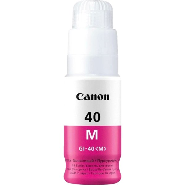Canon GI-40M 3401C001 картридж струйный для Canon Pixma G5040/G6040, пурпурный, 70 мл.