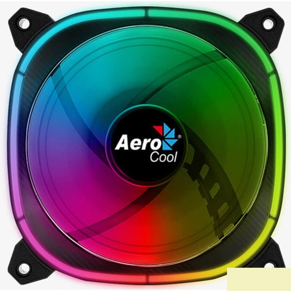 Вентилятор для корпуса AeroCool Astro 12 ARGB, 120мм, 1000rpm, 17.5 дБ, 6-pin, 1шт, (Astro 12 ARGB)