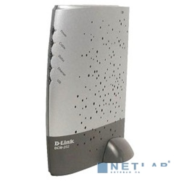 D-Link DCM-202/RU Кабельный модем с поддержкой DOCSIS/EuroDOCSIS 2.0, USB-портом, портом 10/100BASE-TX и разъемом CaTV