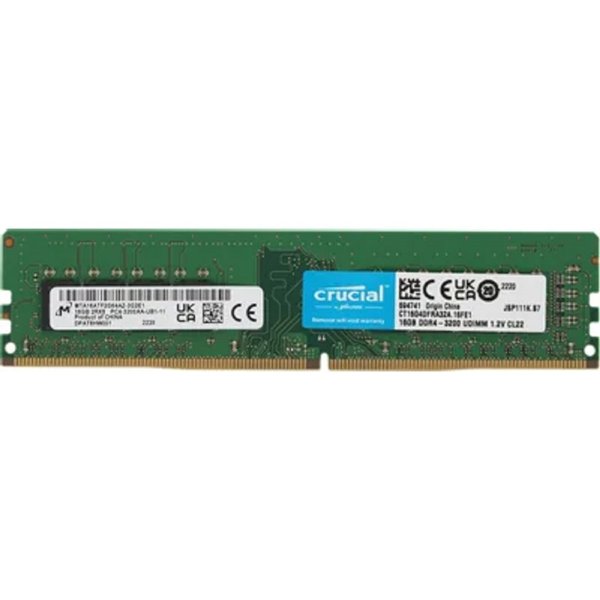 Crucial DDR4 DIMM 16GB CT16G4DFRA32A PC4-25600, 3200MHz