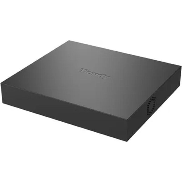 Tiandy TC-R3120 2MC 20-ch, 100Mbps/80Mbps, разрешение записи до 16MP, способность к декодированию 1*16MP,  8MP*2, 1080P*8,720P*16, видеовыход: 1 HDMI & 1VGA одновременный вывод, 2xUSB, ANR