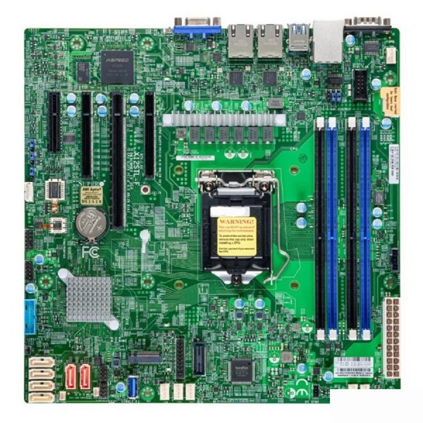 Supermicro MBD-X12STL-F-B mATX (uATX),LGA 1200
