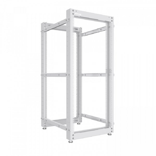 NTSS Стойка серверная NTSS OR двухрамная 37U 600-1000мм, комплект ножек, серый RAL 7035 NTSS-2POR37U/600-1000