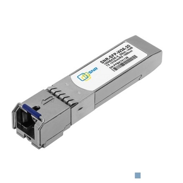 SNR-SFP-W35-20 SNR Модуль SFP WDM, дальность до 20км (14dB), 1310нм