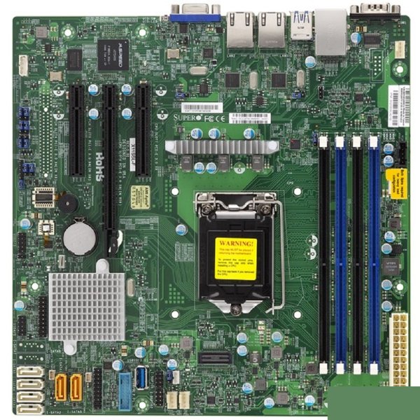 Supermicro MBD-X11SSL-F-(B) {C232 S1151 MATX BLK} OEM