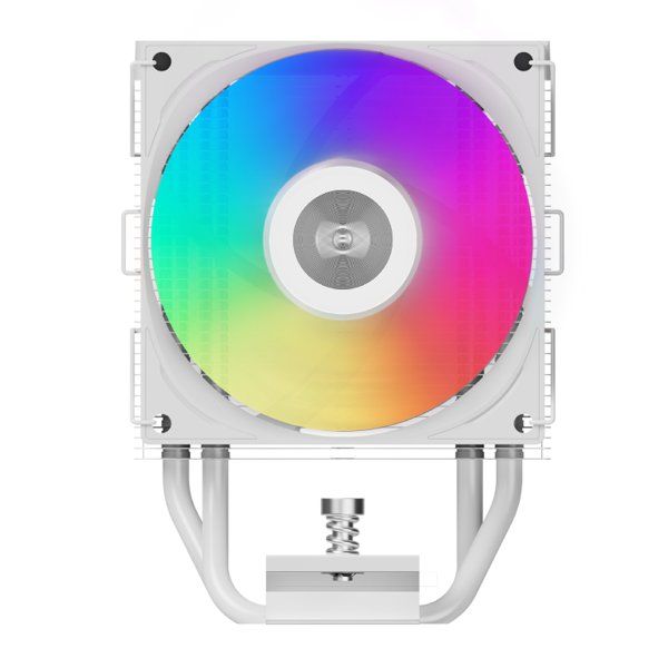 PCCooler R400 ARGB WH S115X/1200/1700/AM4/AM5 (TDP 180W, 90mm ARGB Fan, 4 тепловые трубки 6мм, 650-2200RPM, 28,3dBa)