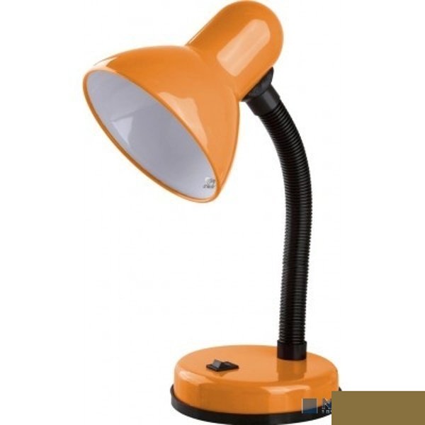 Camelion KD-301 С11 оранжевый (Светильник настольный 230В, 40...60W, ЛОН)
