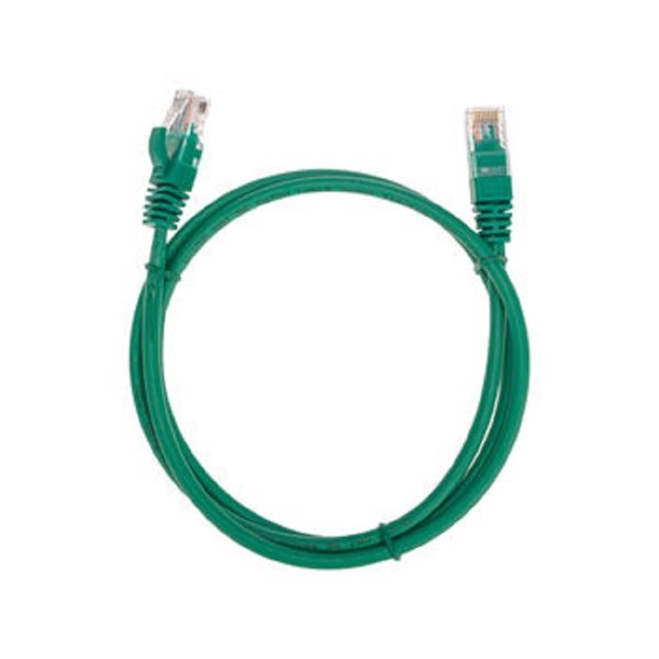 Rexant (02-0106-1) Патч-корд U/UTP, CAT 5e, RJ45-RJ45, 26AWG, LSZH, зеленый, 1м