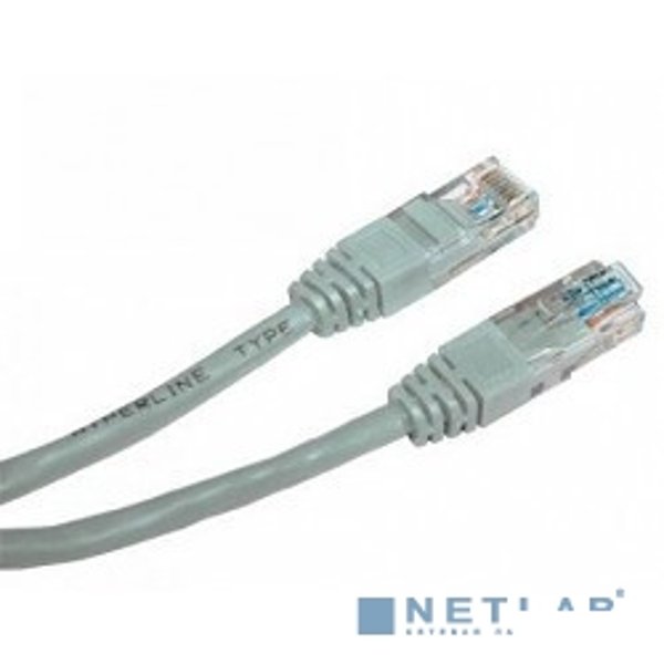 Cablexpert Патч-корд UTP PP12-15M кат.5e, 15м, литой, многожильный (серый)