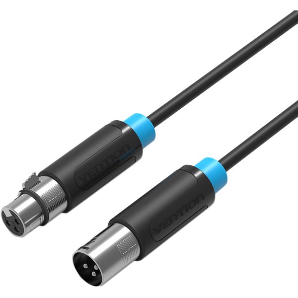 Кабель Vention XLR(m)/XLR(f) - 1.5 м (BBFBG)
