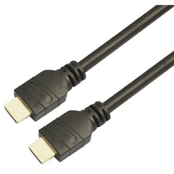Кабель аудио-видео LAZSO WH-111 HDMI (m)/HDMI (m) 1м. Позолоченные контакты черный (WH-111(1M))