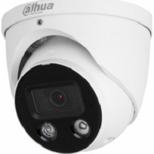 DAHUA DH-IPC-HDW3849HP-AS-PV-0360B-S5 Уличная купольная IP-видеокамера TiOC с ИИ и активным сдерживанием 8Мп; 1/2.7” CMOS; объектив 3.5мм, видеоаналитика, ИК 30м, LED 30м, IP67, металл