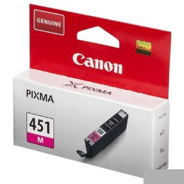 Canon CLI-451M 6525B001 Картридж для PIXMA iP7240/MG6340/MG5440, Пурпурный (Magenta), 319стр.