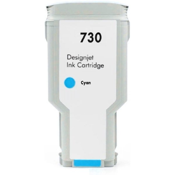 Струйный картридж NV Print 730 (NV-P2V68A) Cyan для HP DesignJet T1700, T1600, T2600 (300 мл)