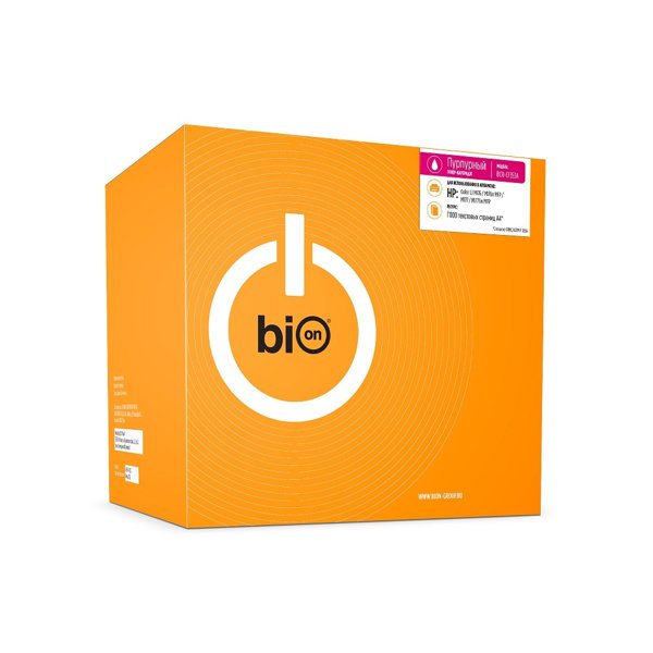 Bion BCR-CF353A Картридж для HP LaserJet Pro MFP{ M176/M176FN/M177/M177FW}(1000 стр.), Пурпурный, с чипом