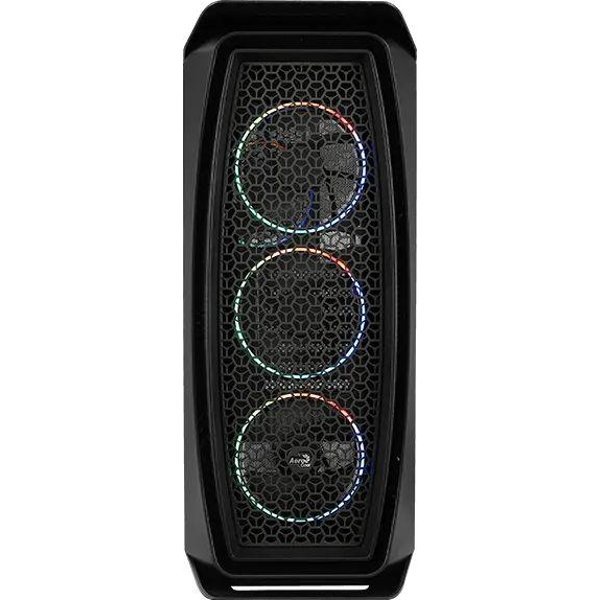 Корпус ATX Aerocool Aero One Eclipse-G-BK-v1, Midi-Tower, без БП,  черный [accm-pb17143.11]