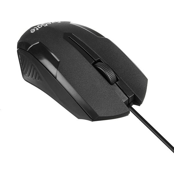 Exegate EX264097RUS Мышь Exegate SH-9025L <black, optical,  3btn/scroll, 1000dpi, USB, шнур 2м>, Color box