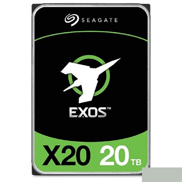Товар с витрины. Протестирован. 20TB Seagate Exos X20 (ST20000NM007D) {SATA 6Gb/s, 7200 rpm, 256mb buffer, 3.5"} (clean pulled)