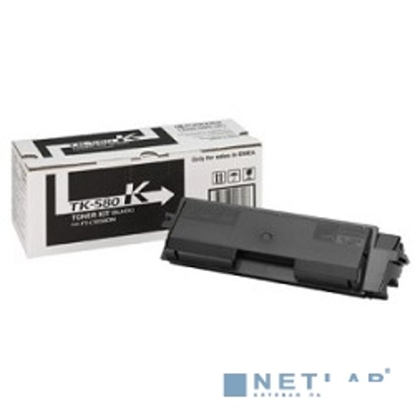 Kyocera-Mita TK-580K Картридж, Black {FS-C5150DN, Black, (3500стр.)}