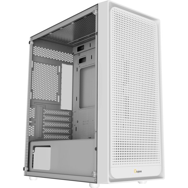 Case Ocypus Gamma C50 WH mATX / win / white / no PSU / Tempered Glass
