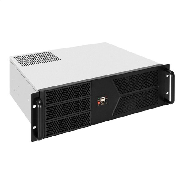 Exegate EX300020RUS Серверный корпус ExeGate Pro 3U400-07 <RM 19", высота 3U, глубина 400, БП 900PAS, 2*USB>