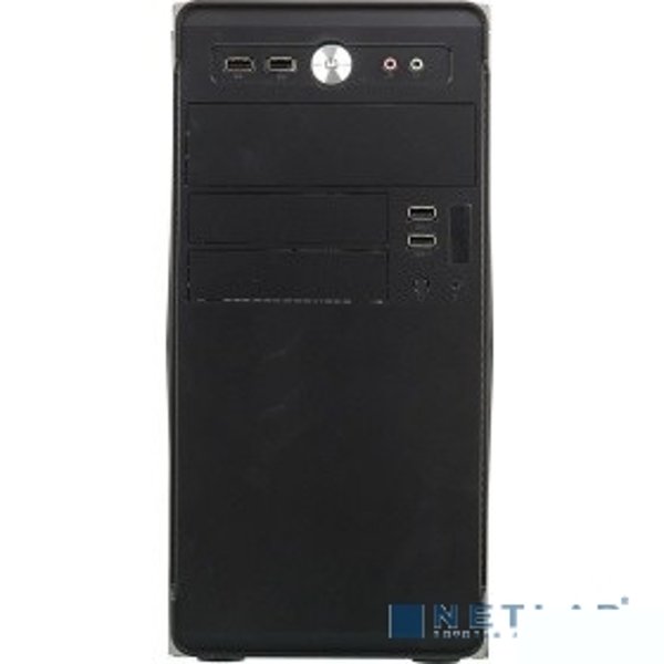 Accord ACC-B022 черный без БП mATX 1x80mm 1x92mm 2x120mm 4xUSB2.0 audio