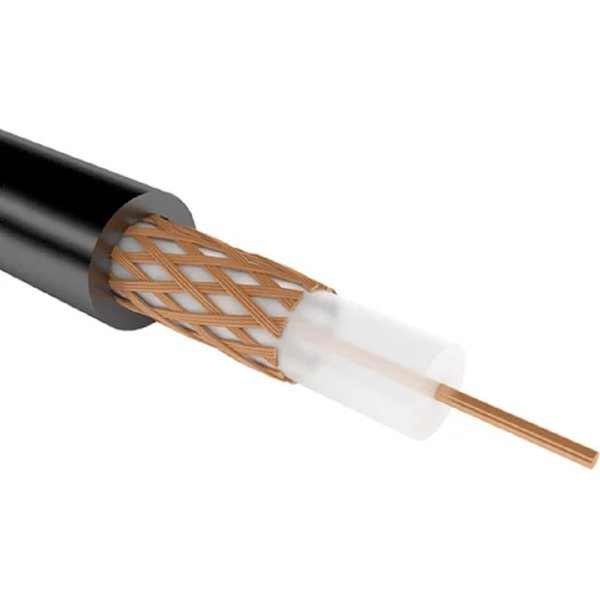 Rexant (01-2680) Кабель коаксиальный РК 75-2-11АИТ, 400м, черный