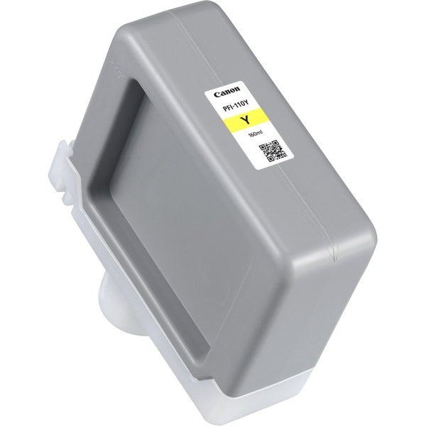 Картридж струйный Canon PFI-110 Y 2367C001 желтый (160мл) для Canon TX-2000/3000/4000