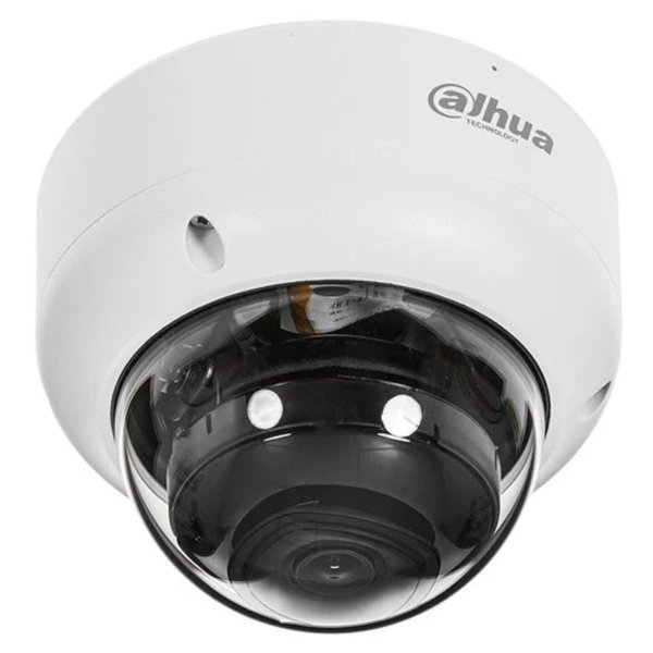 DAHUA DH-IPC-HDBW3441EP-AS-0360B-S2 Уличная купольная IP-видеокамера 4Мп, 1/3” CMOS, объектив 3.6мм, видеоаналитика, микрофон, ИК 50м, IP67, IK10, металл