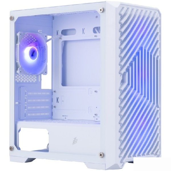 1STPLAYER TRILOBITE T5 ARGB White / mATX / 4x120mm ARGB fans / T5-WH-4F7-W