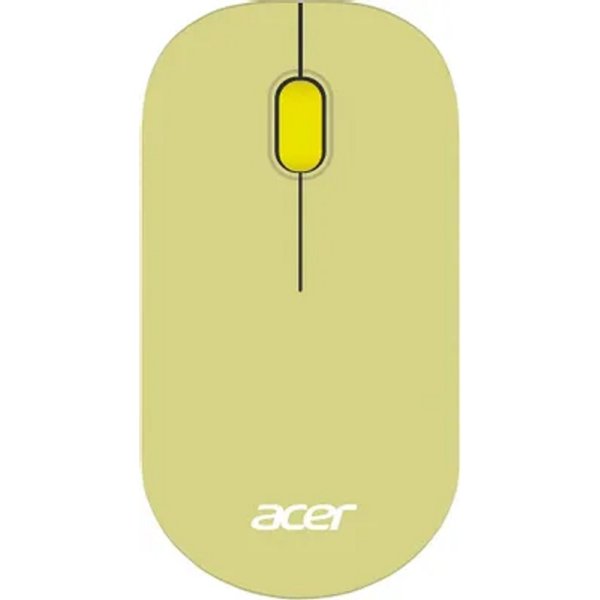 Acer OMR205 [ZL.MCEEE.02J] оптич./1200dpi/беспроводн/USB/зеленый/желтый