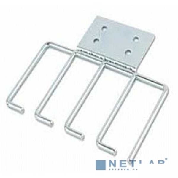 Hyperline CMW-4U-CMB Кабельная гребенка 4U, металлическая, для шкафов Hyperline