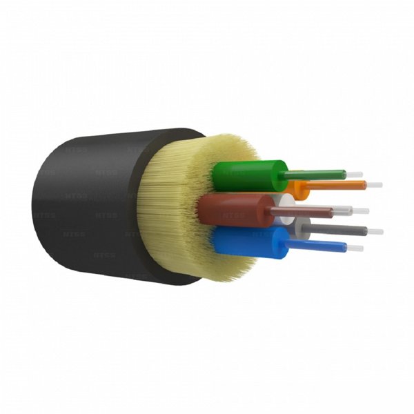 NTSS Оптический кабель IN/OUT, OM2, 50/125, 6 волокон, LSZH, черный NTSS-FO-D-IN/OUT-50-6-LSZH