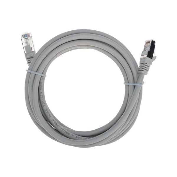 Rexant (02-0210-3) Патч-корд F/UTP, CAT 6, RJ45-RJ45, 26AWG, LSZH, серый, 3м