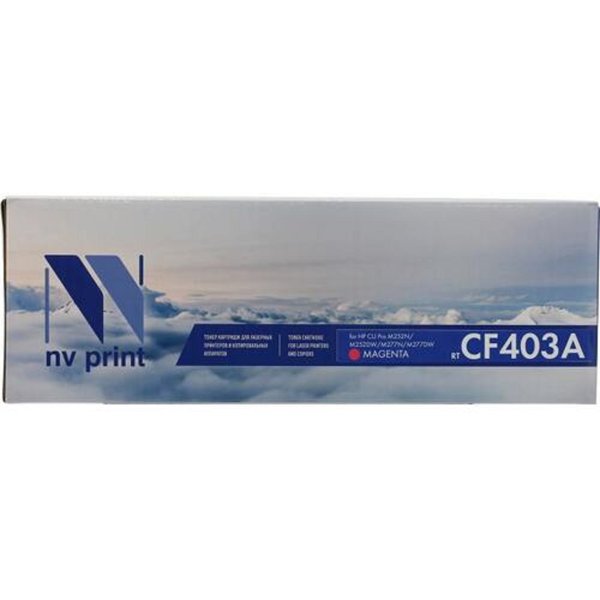 NV Print CF403A Картридж для HP Laser Jet Pro M252, MFP M277 MAGENTA 1400к.
