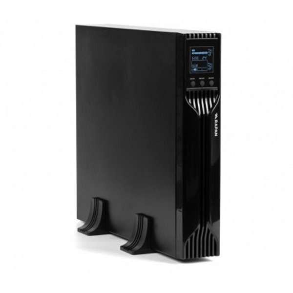 ИБП Бастион RAPAN-UPS 2000-RACK-IN-4X9-E {Line-interactive, 2000ВА/1400Вт, USB, 8х C13, АКБ 4x 9Ah, подкл АКБ блоков RAPAN BC 48/9S} (8959)