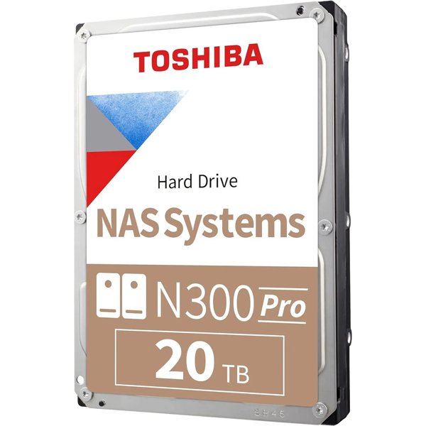 Toshiba N300 Pro NAS 20Tb (HDWG62AXZSTB)
